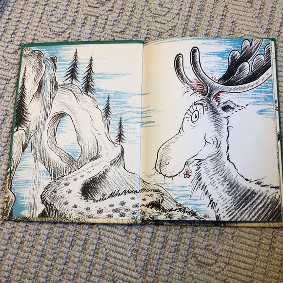 Vintage 1948 Thidwick the Big-Hearted Moose by Dr.Seuss hardcover book - Picture 4 of 9